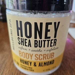 Wellbeing Spa Honey Shea Butter Body Scrub 19 OZ